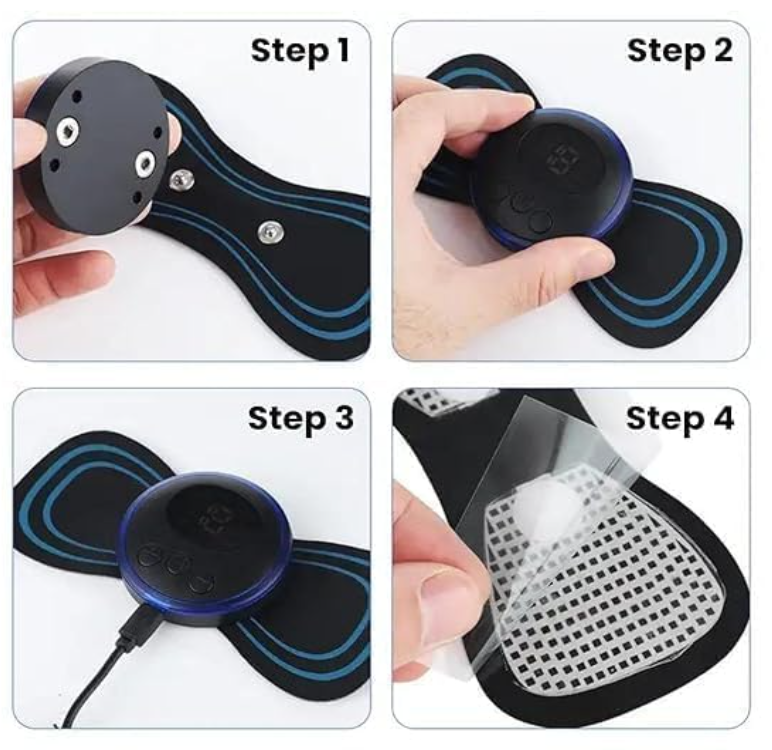 ReliefX™ - Mini Butterfly Body Massager | Instant Pain Relief & Relaxation