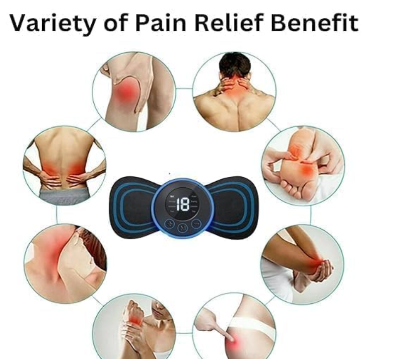 ReliefX™ - Mini Butterfly Body Massager | Instant Pain Relief & Relaxation