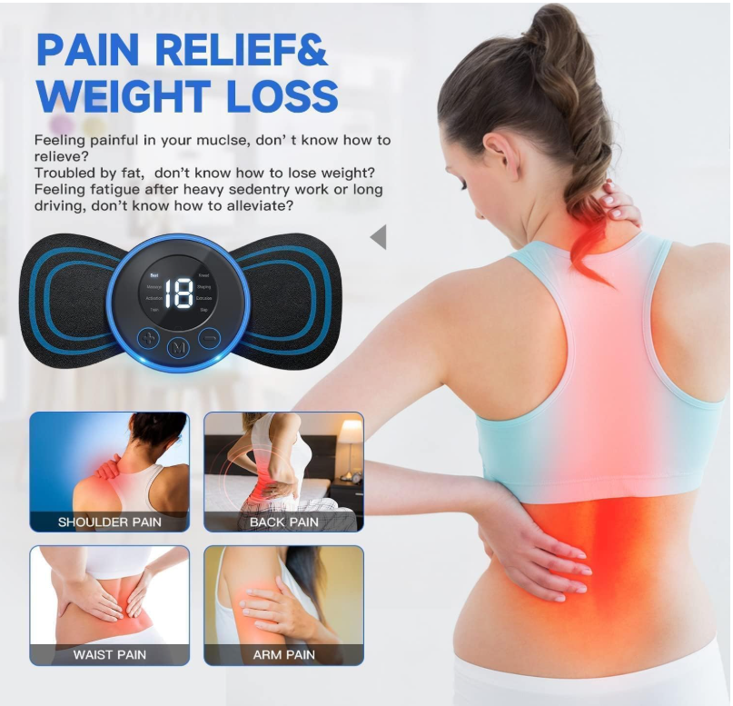 ReliefX™ - Mini Butterfly Body Massager | Instant Pain Relief & Relaxation