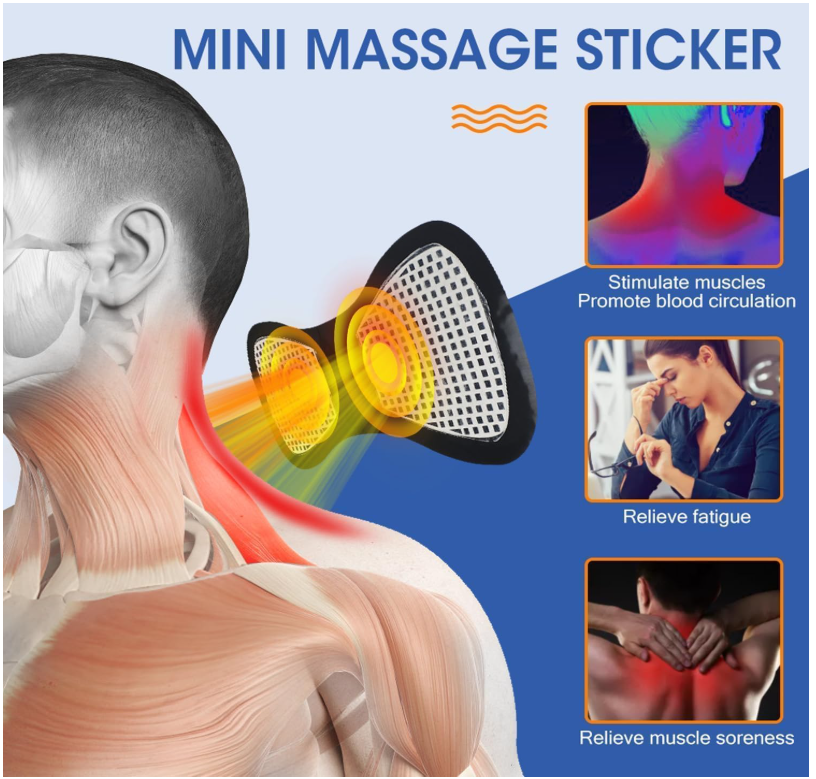 ReliefX™ - Mini Butterfly Body Massager | Instant Pain Relief & Relaxation