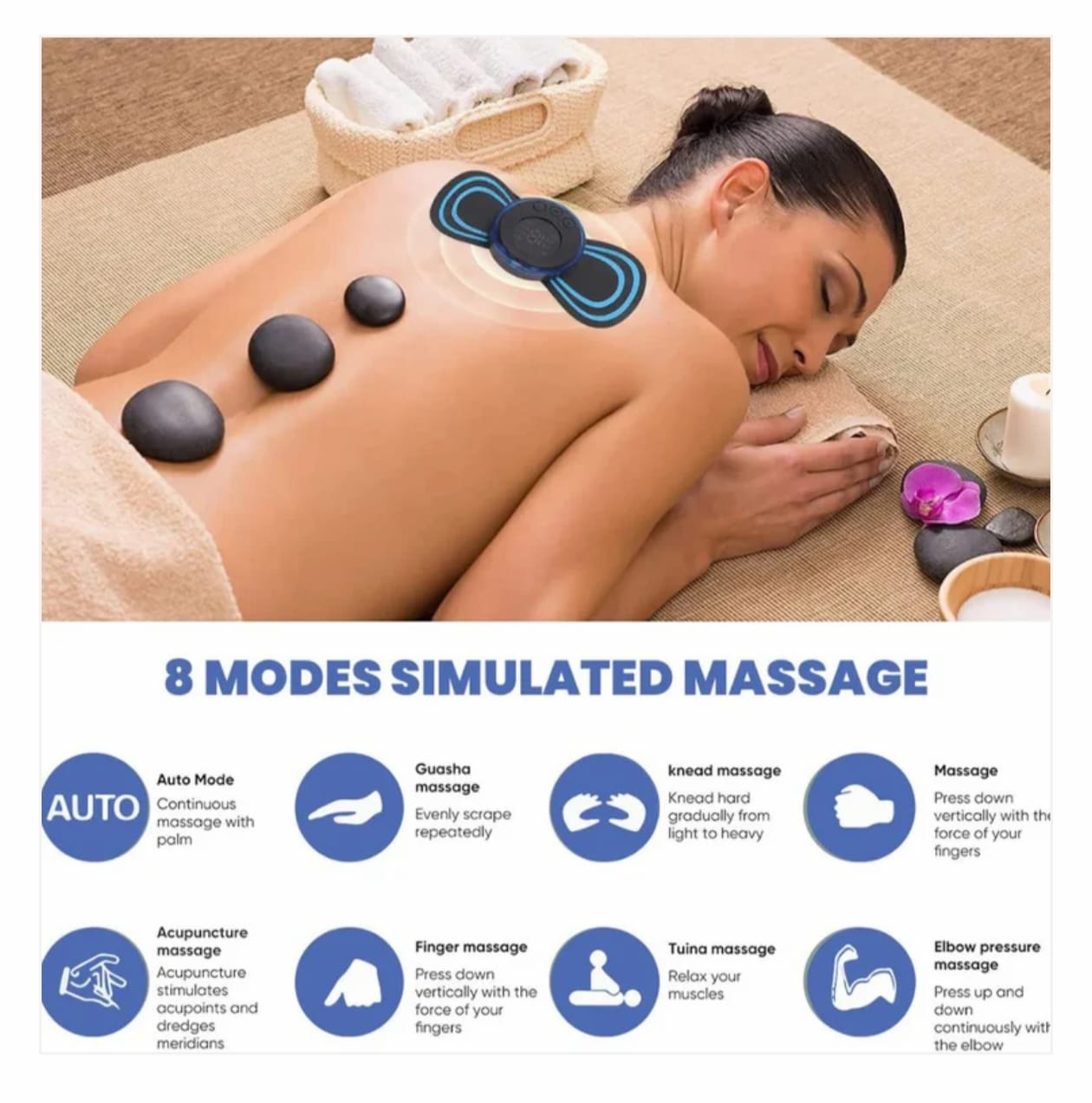 ReliefX™ - Mini Butterfly Body Massager | Instant Pain Relief & Relaxation